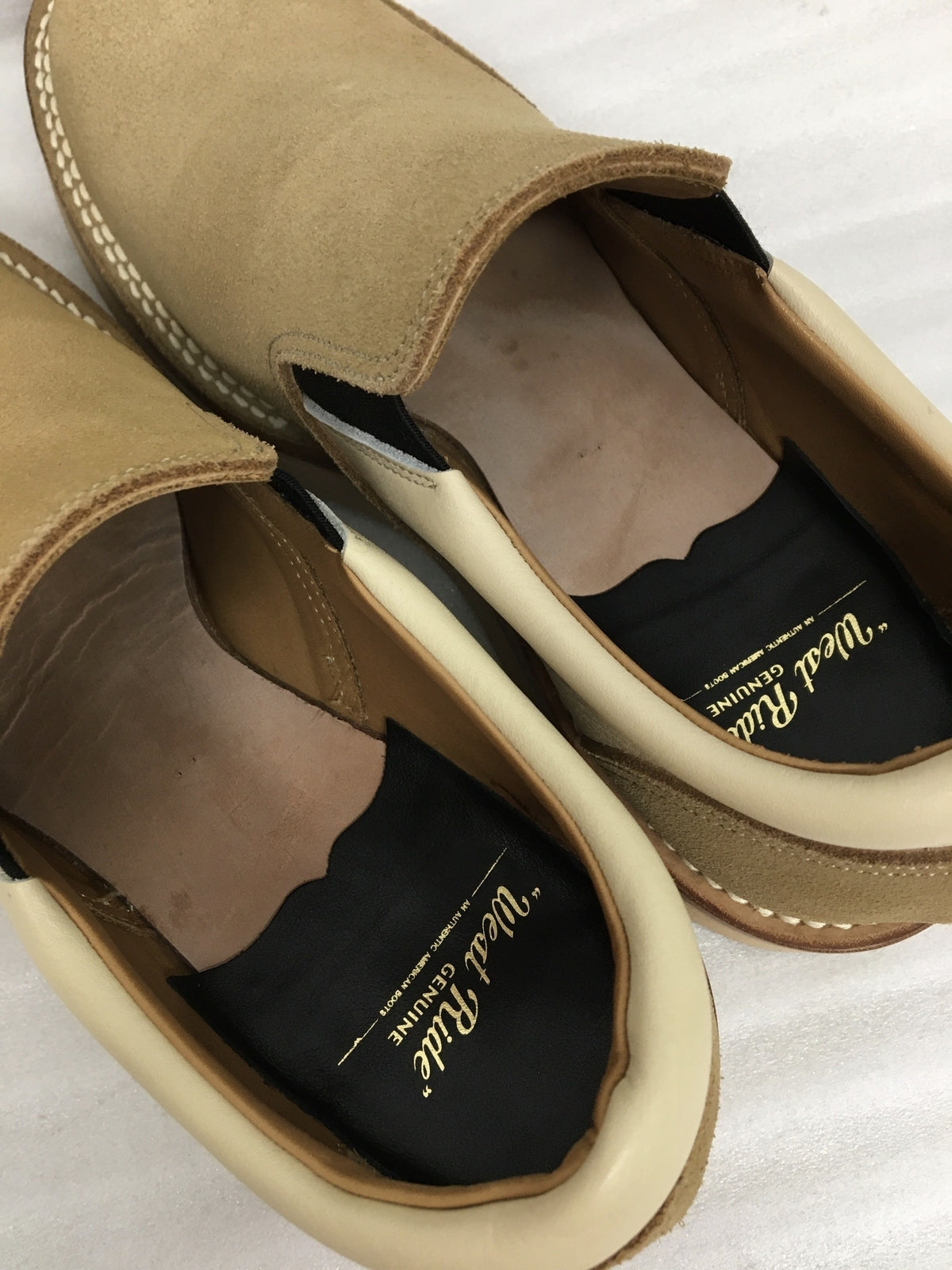 シューズ SLIP ON EASY BOOTS WRBCB1817 US8E スウェード