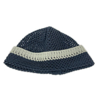 ニットキャップ IA Crochet Knit Cap 147 IA-26-147 ブルー系