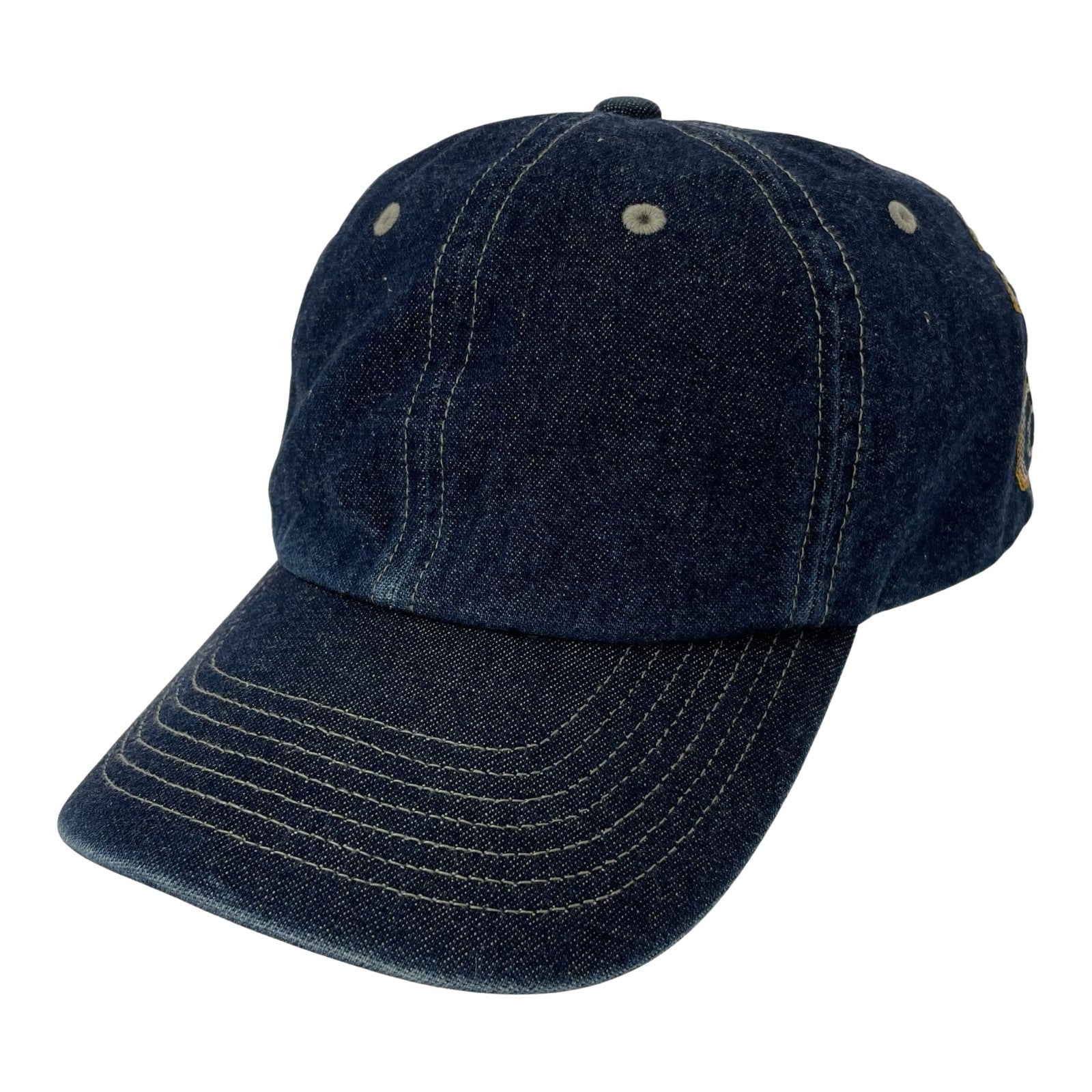 キャップ 23FW Back Arc 6-Panel Cap デニムキャップ ブルー