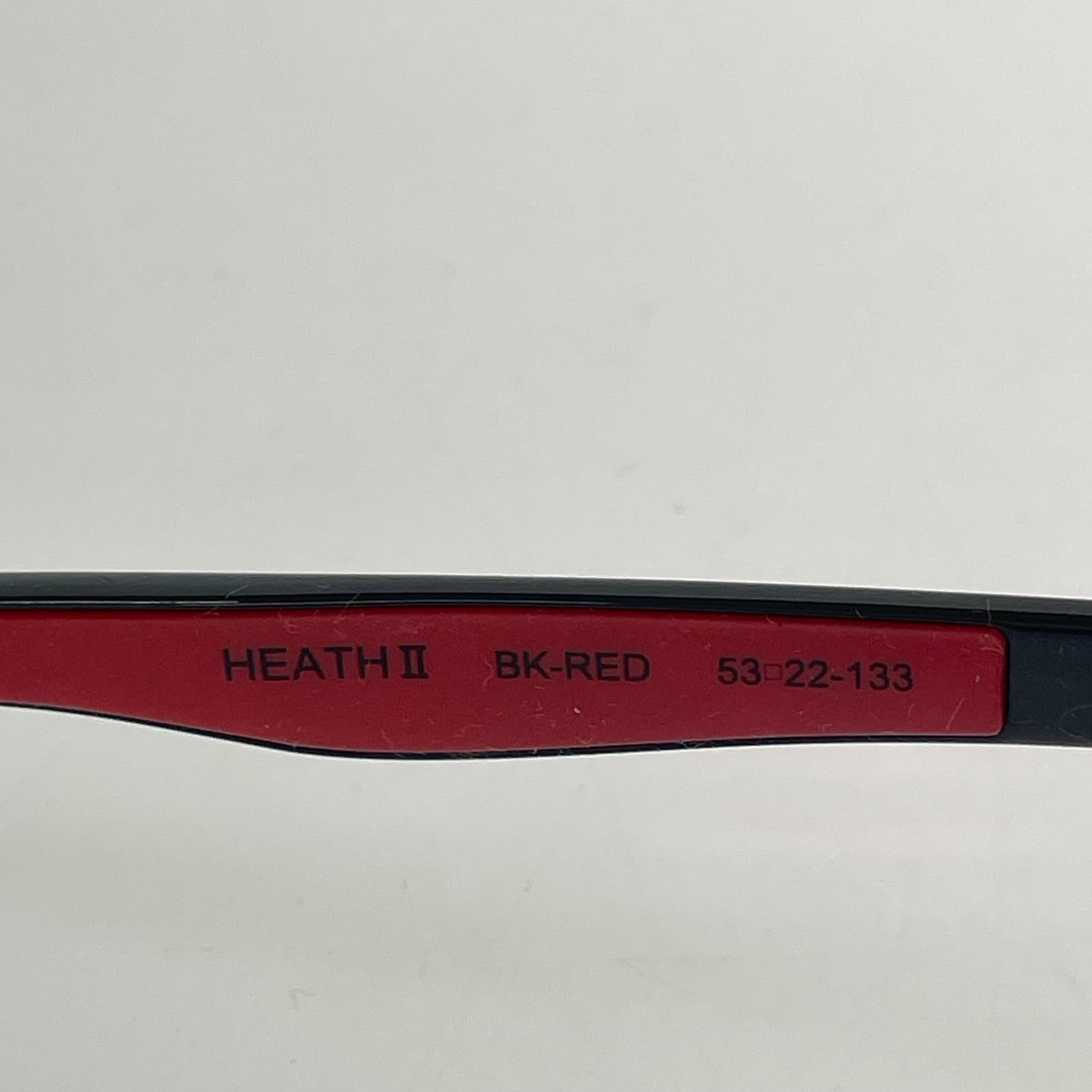 その他アクセサリー Eyevol HEATH II サングラス BK-RED 純正ケース ブラック
