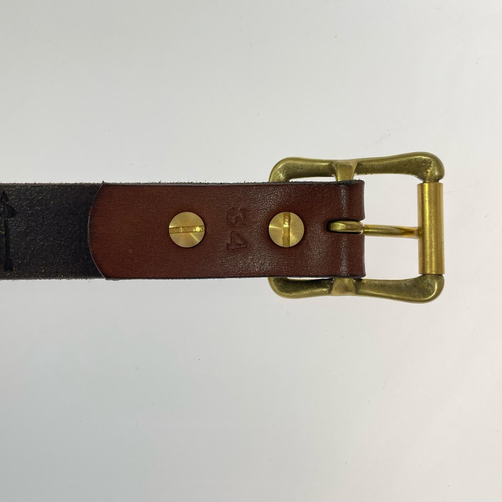 その他アクセサリー JEWEL STUDDED LEATHER BELT