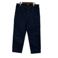 パンツ Indigo Herringbone Officer Trousers W34