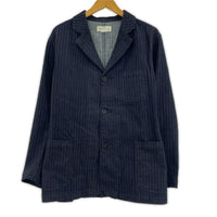 テーラードジャケット Indigo Herringbone Lounge Jacket (38)