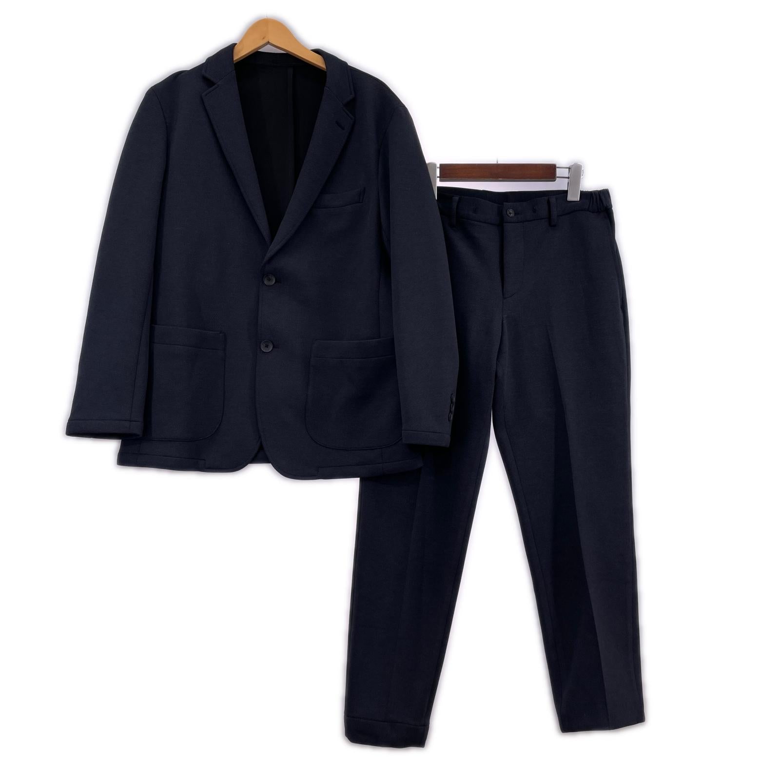 テーラードジャケット PAJAMA SUITS セットアップ ネイビー