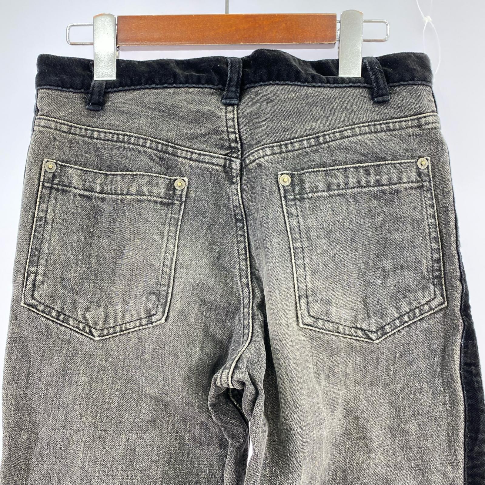 デニムパンツ 02AW 魔女期 Damage Denim M ブラック