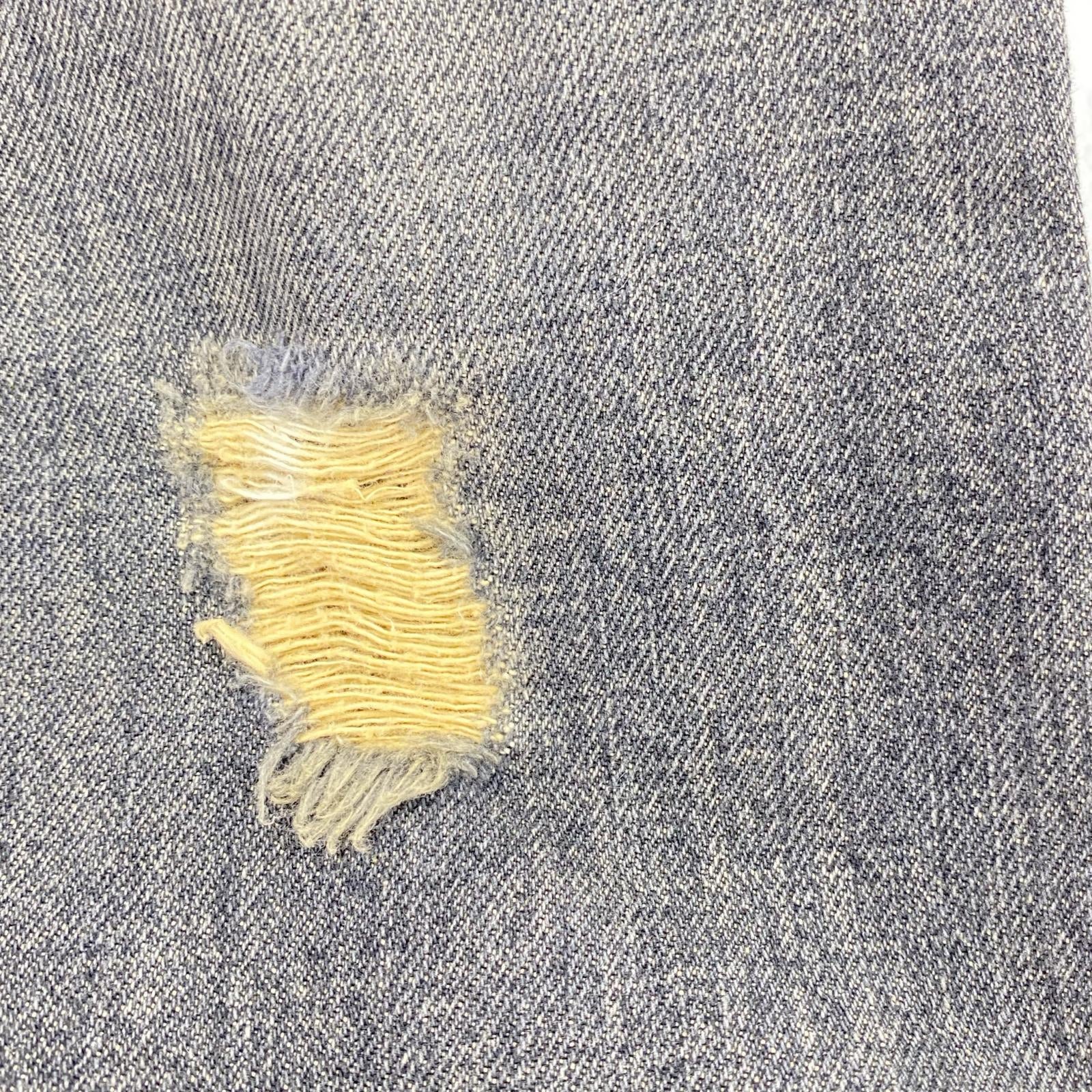 デニムパンツ 02AW 魔女期 Damage Denim M ブラック