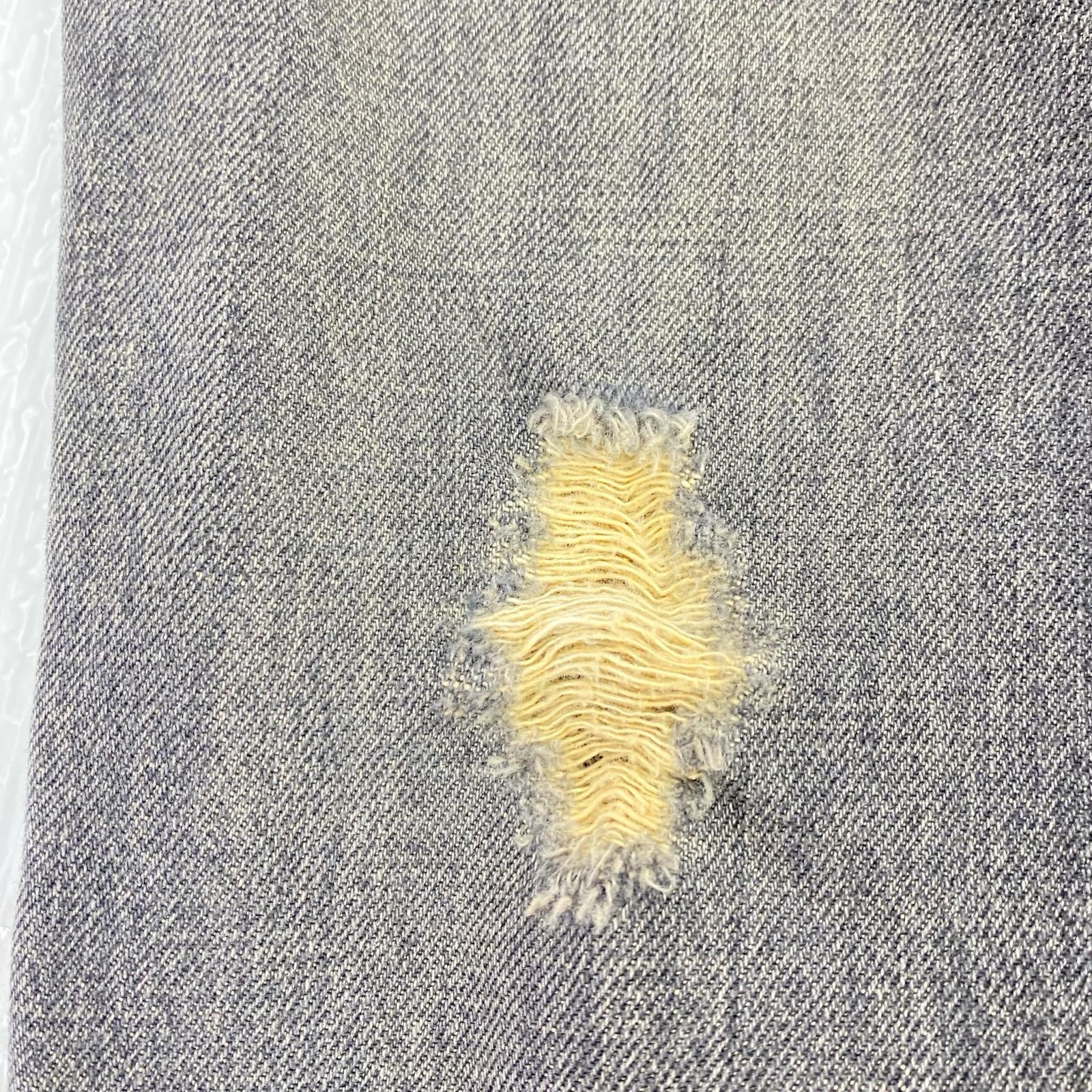 デニムパンツ 02AW 魔女期 Damage Denim M ブラック
