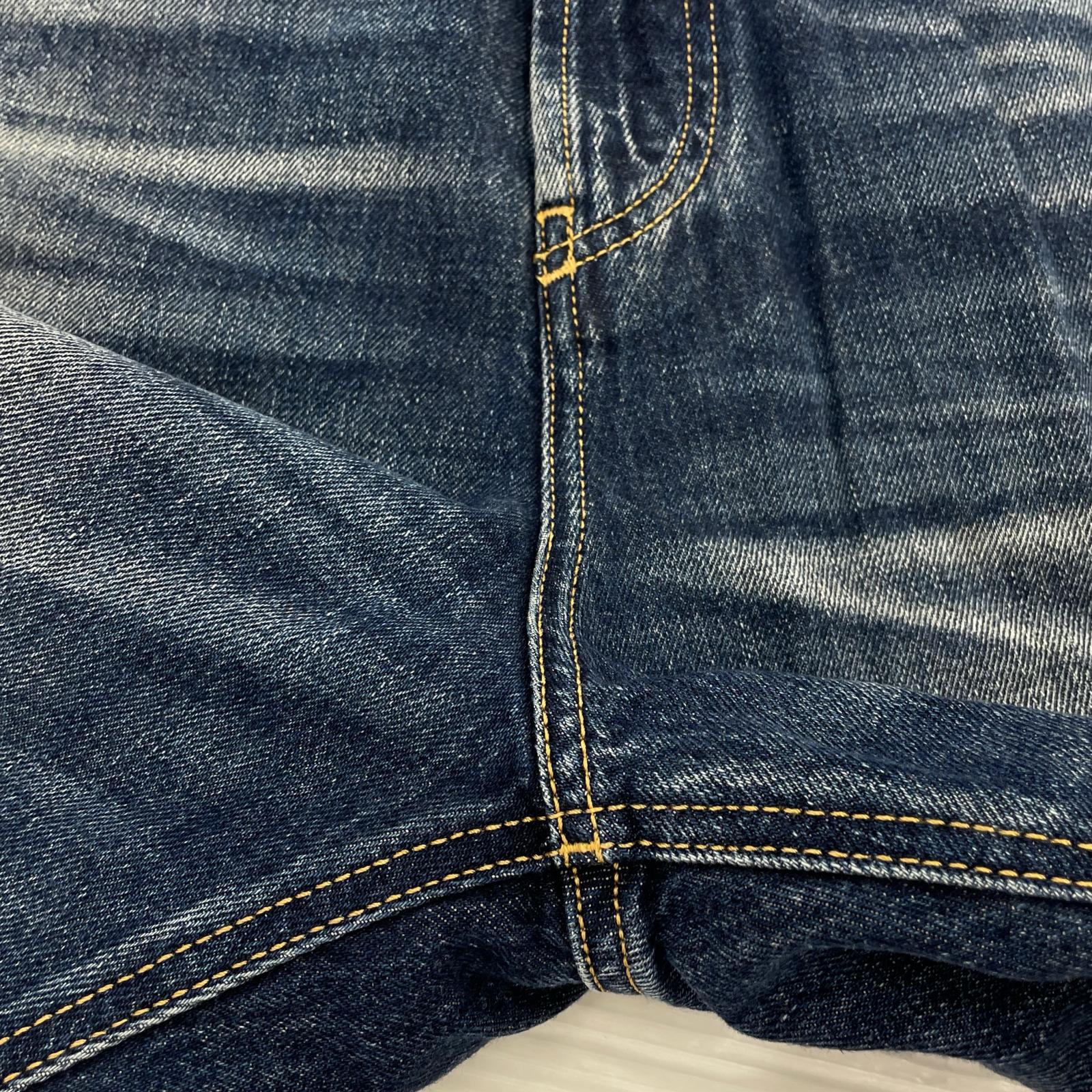 デニムパンツ D-RISE バギーデニムパンツ W32