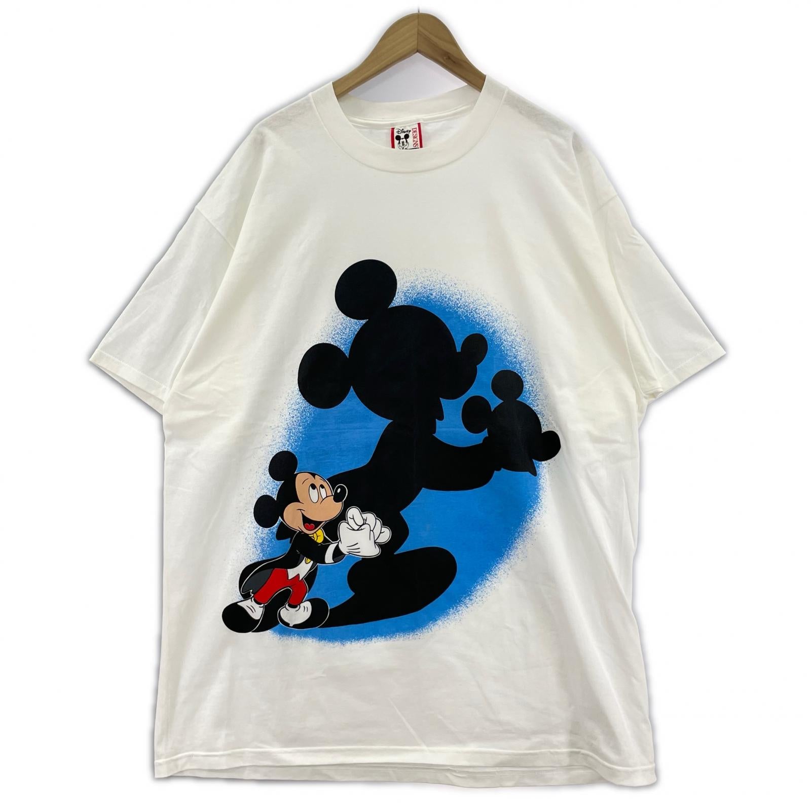 半袖Tシャツ ミッキー プリントカットソー ホワイト