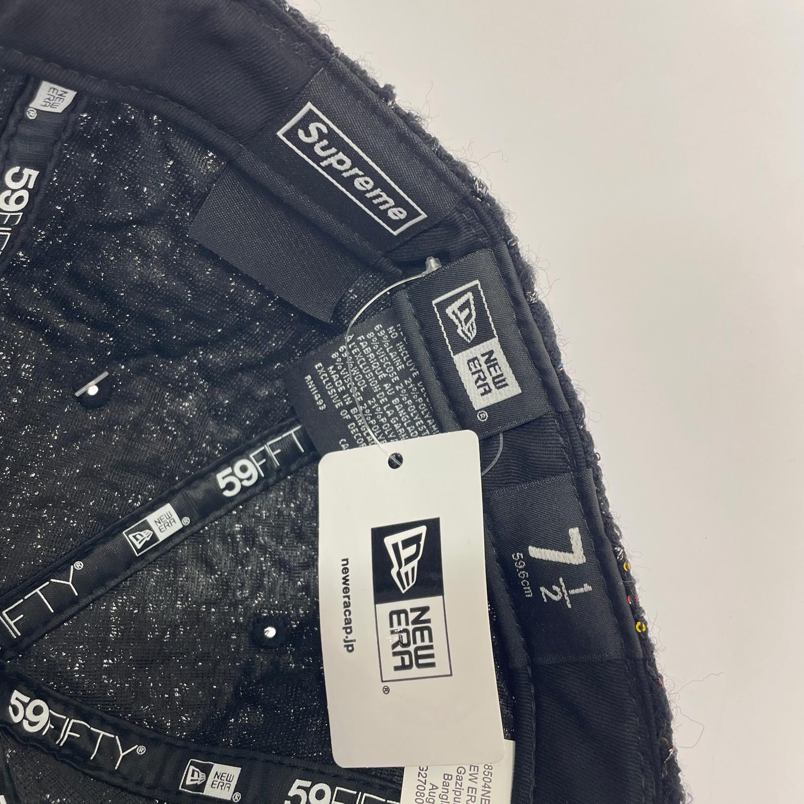 キャップ Supreme New Era 25AW Boucle Box Logo 黒 ブラック