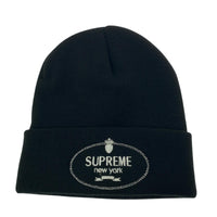 その他帽子 Supreme 24FW Crest Beanie 黒 ブラック