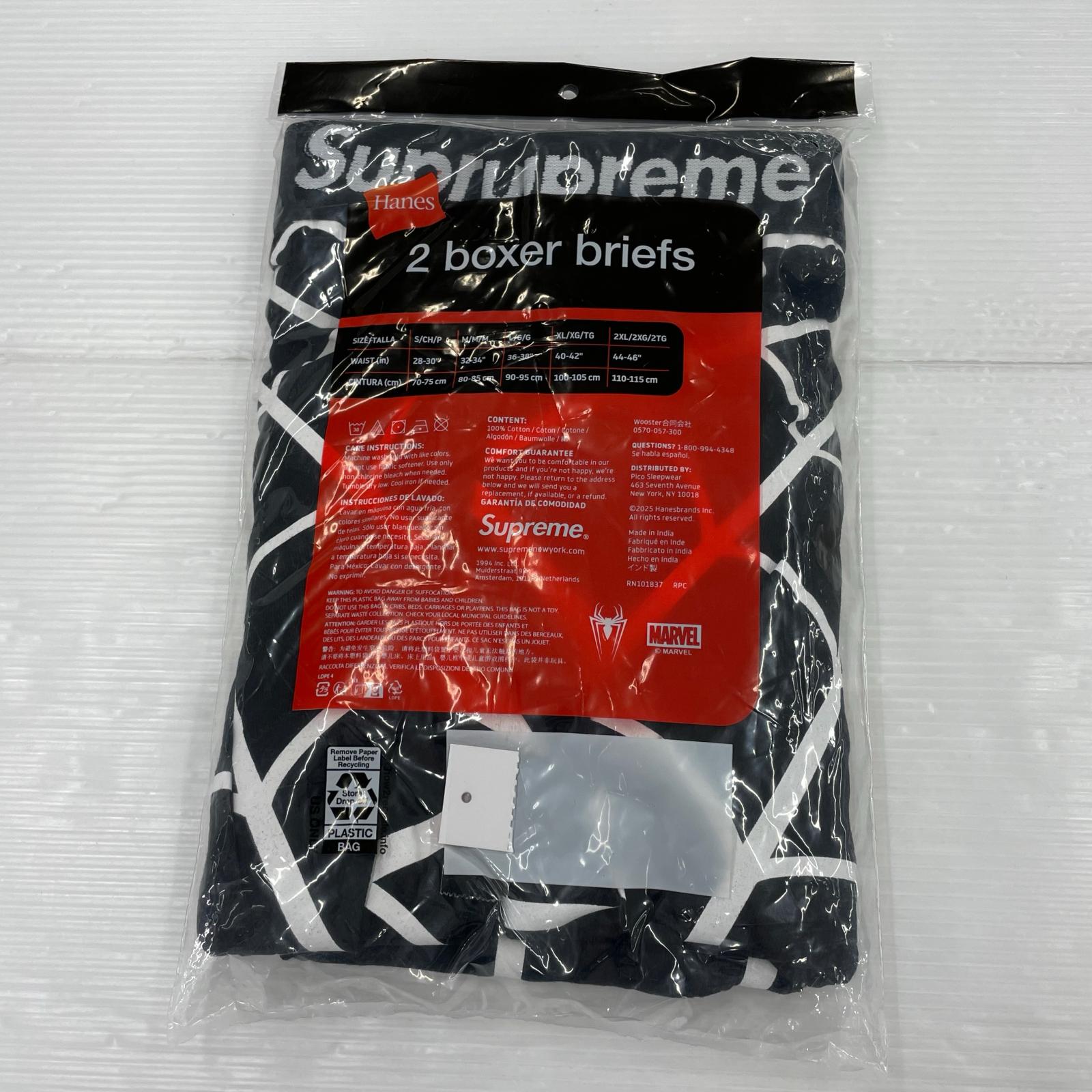 その他ボトムス Supreme x Hanes Spider-Man Boxer Briefs ブラック
