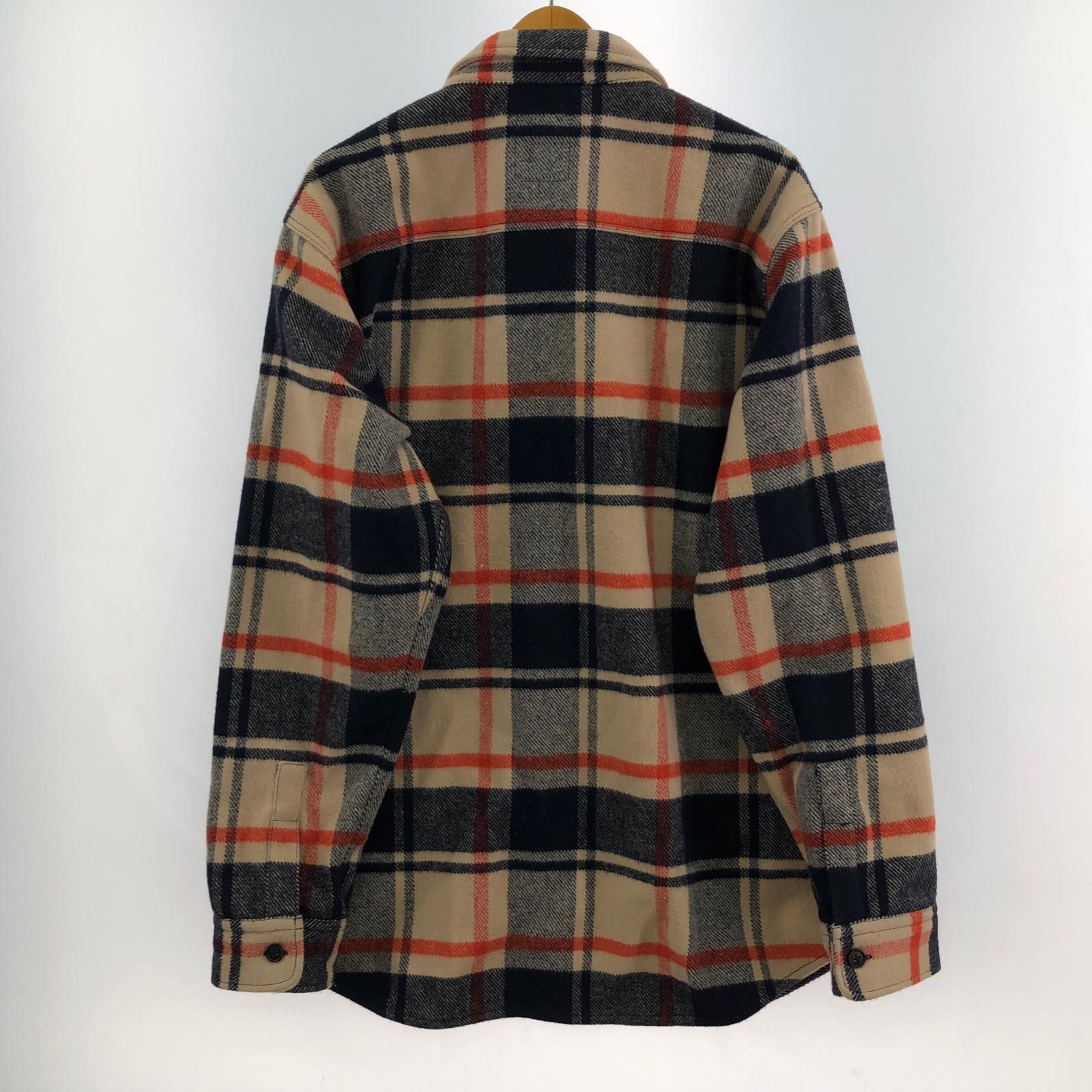ジャケット GREENCLOTHING ウールフランネル チェック XL