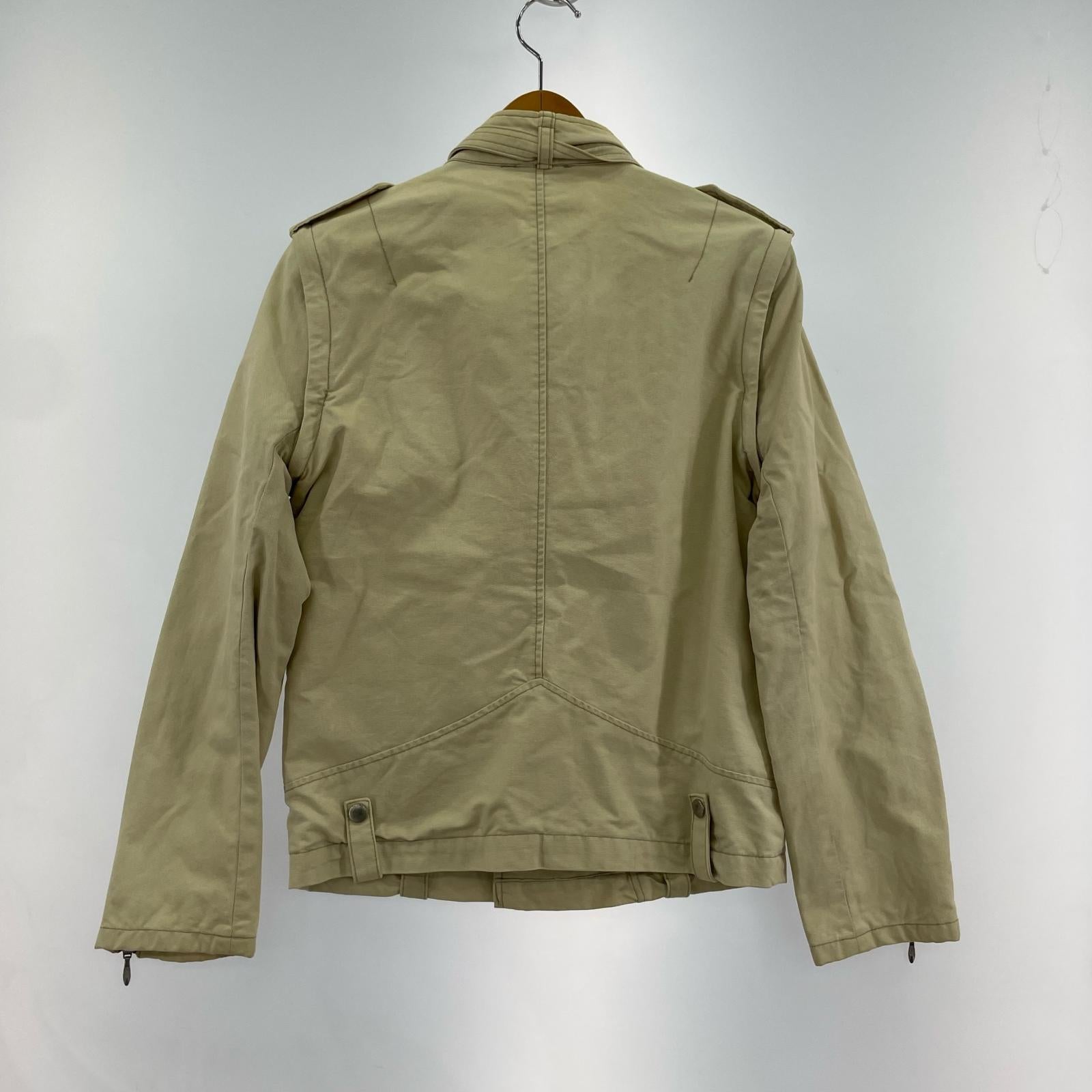 ジャケット ベージュ キャンバス M ベージュ