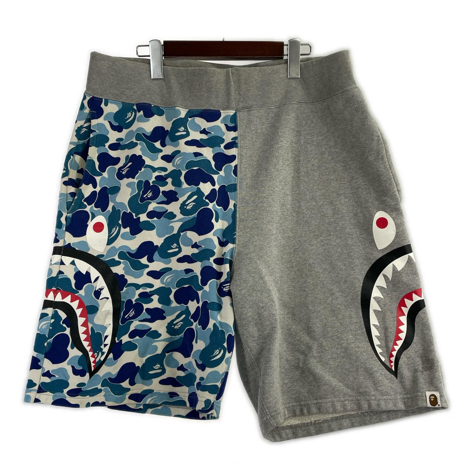 ショートパンツ カモ シャーク スウェット ショートパンツ 2XL