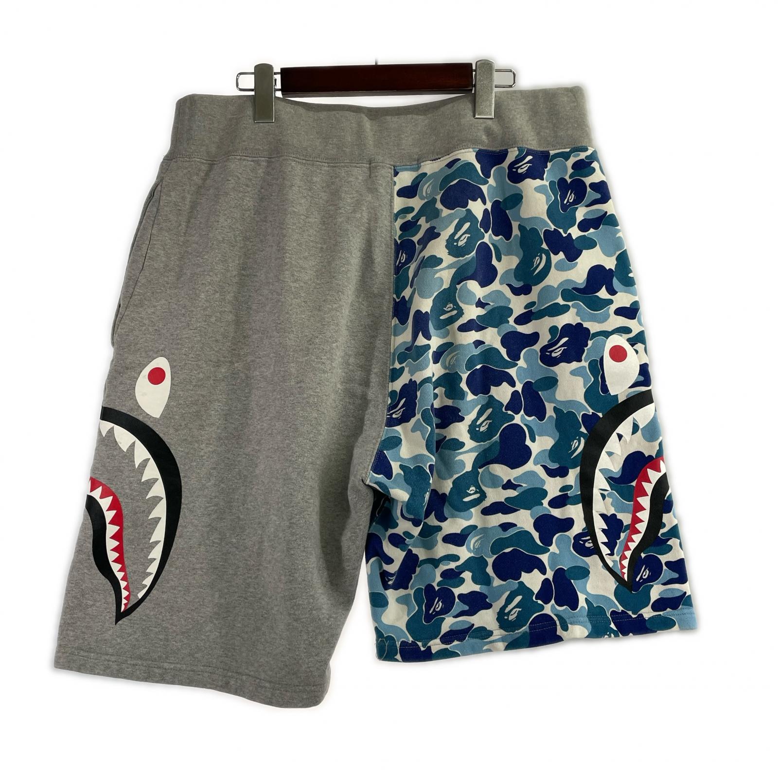 ショートパンツ カモ シャーク スウェット ショートパンツ 2XL