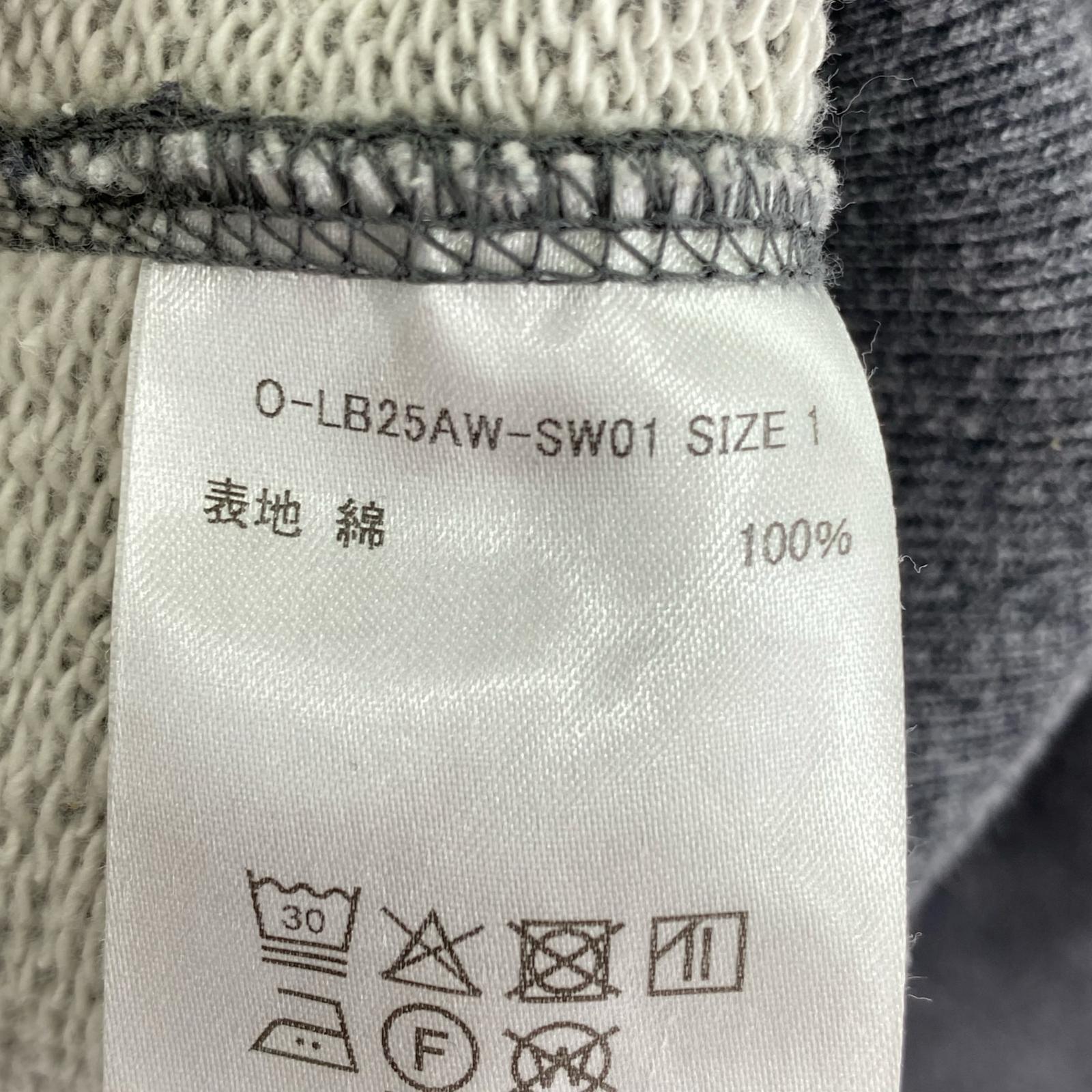 スウェット Laid.B 25AW スウェット 1 グレー 1 グレー