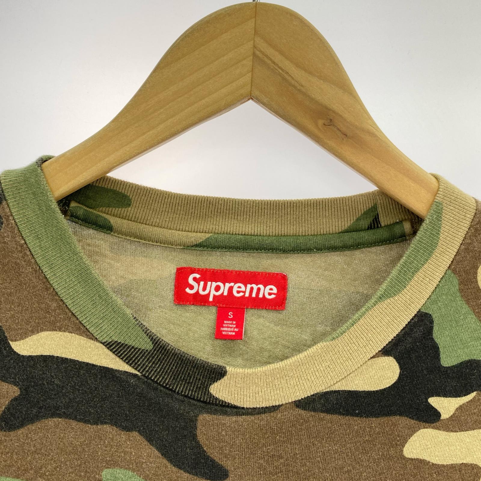 半袖Tシャツ woodland camo Tシャツ S