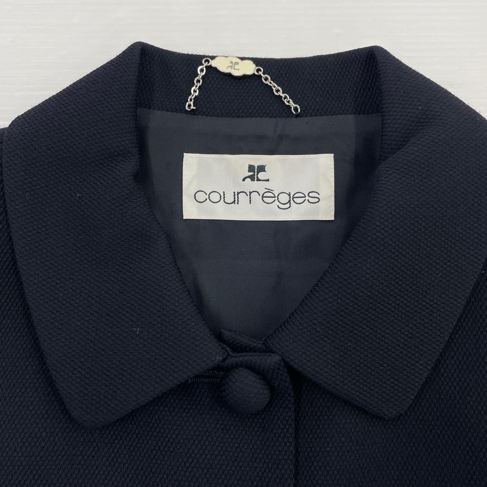 セットアップ courreges セットアップ ネイビー
