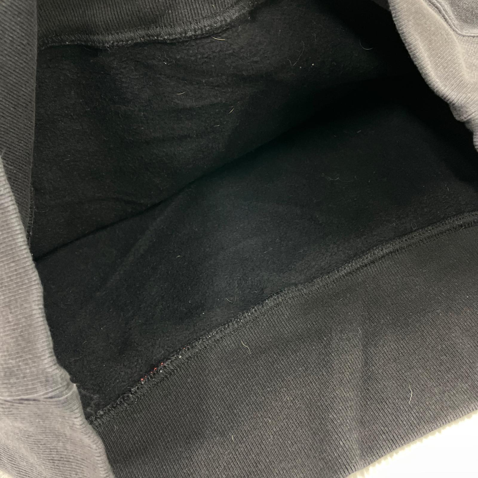 スウェット BIGカモメ 両V スウェット L BLK ブラック