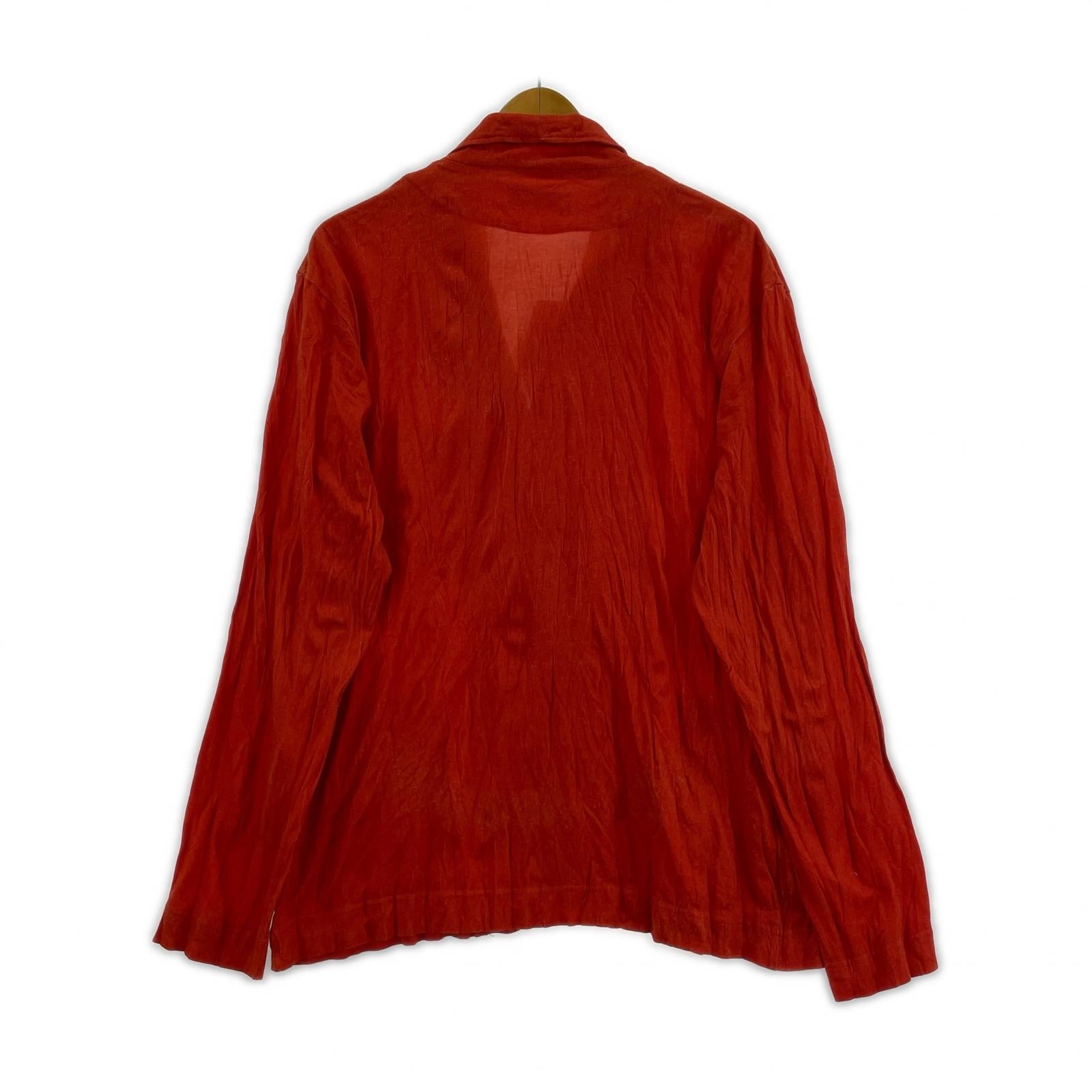 ジャケット ISSEY MIYAKE シワ加工ジャケット 2 オレンジ 2 オレンジ