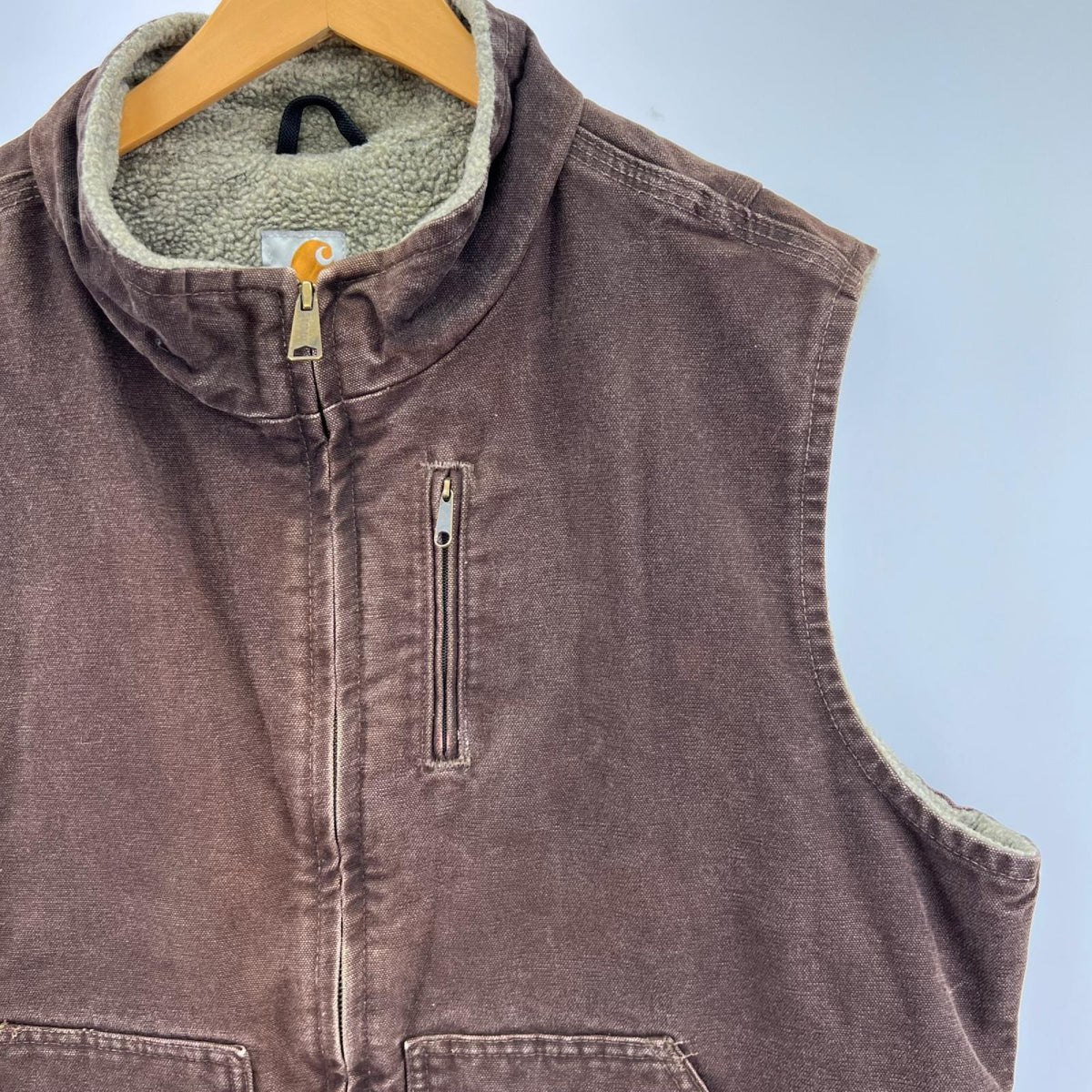 その他アウター メキシコ製 ダックベスト BRN XL LL
