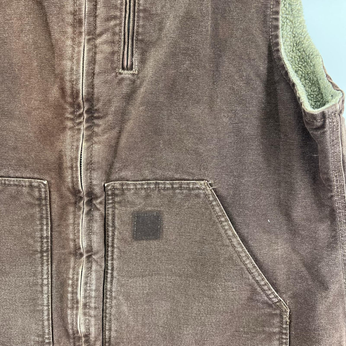 その他アウター メキシコ製 ダックベスト BRN XL LL