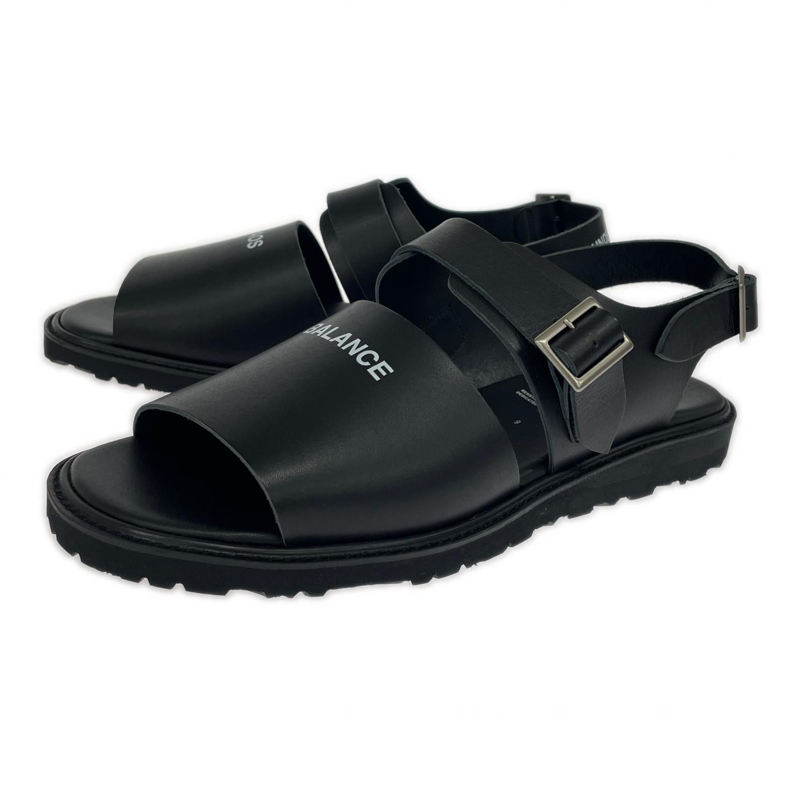 サンダル ×foot the coacher UP1E9F01 ブラック