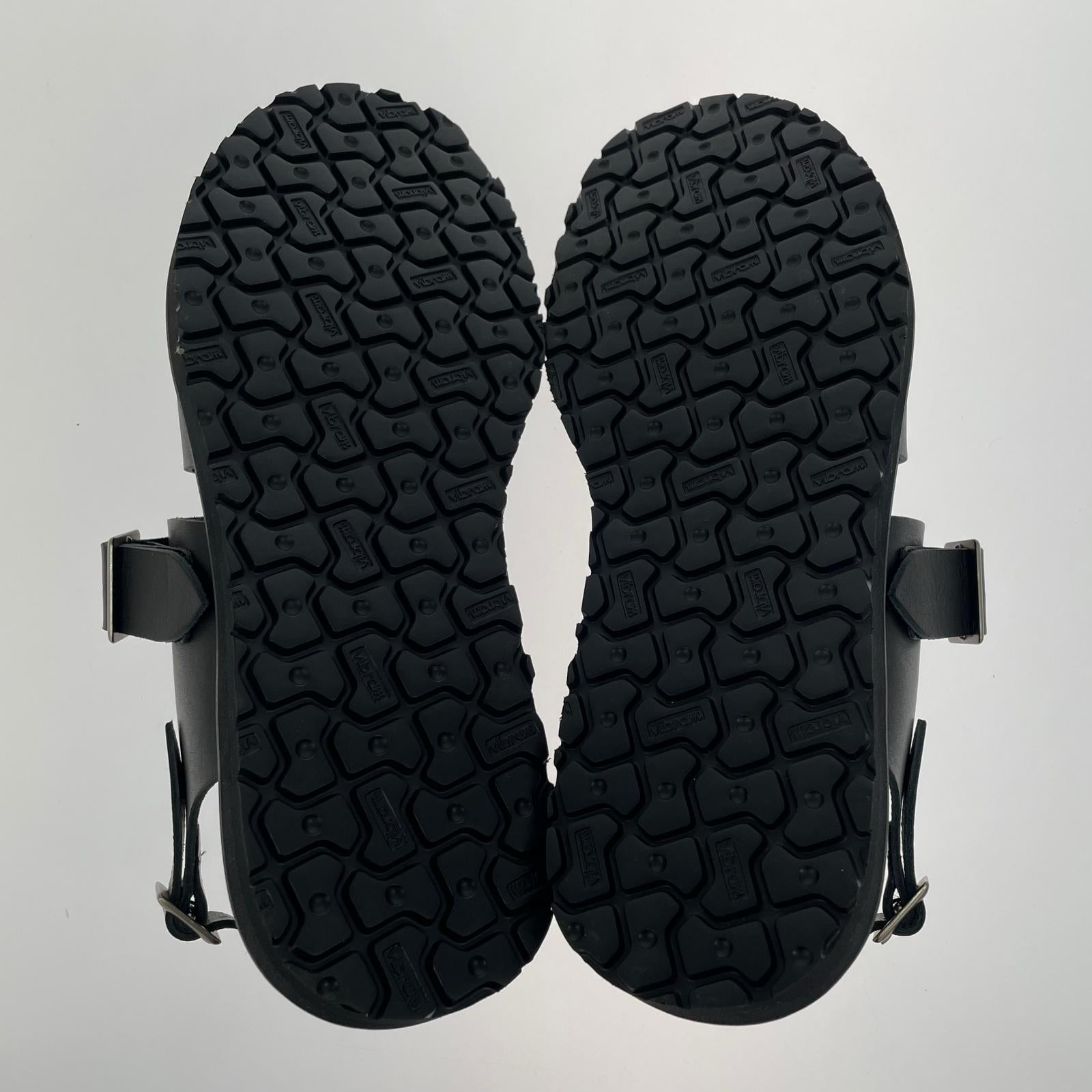 サンダル ×foot the coacher UP1E9F01 ブラック