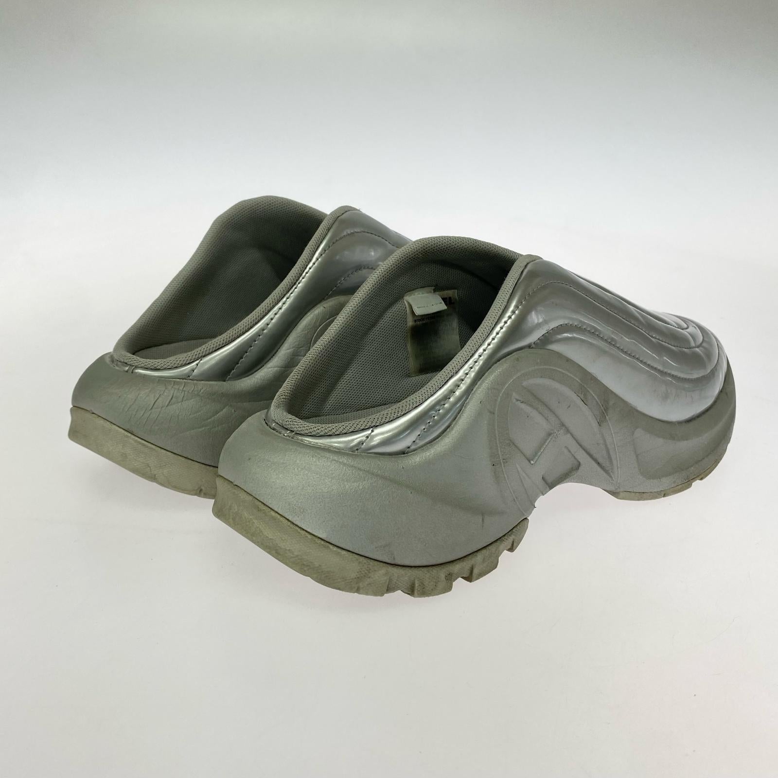 サンダル S D-RUNNER MULE X 27cm (US9 UK8 1/2 EU44) シルバー