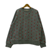 スウェット COCA COLA SIZE:M CHERRY GREY M グレー
