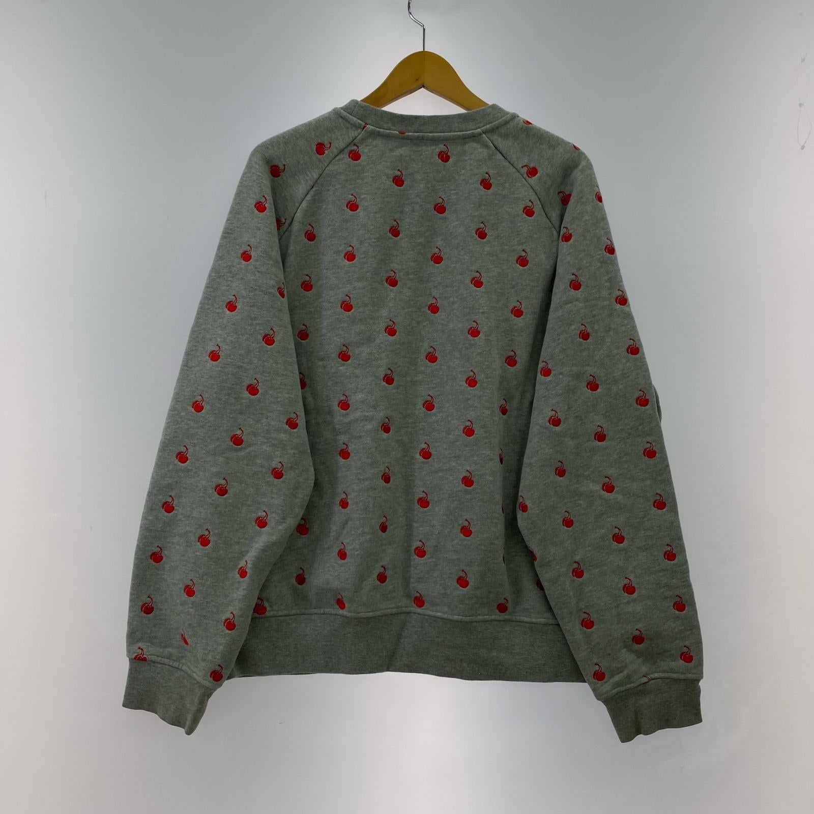スウェット COCA COLA SIZE:M CHERRY GREY M グレー