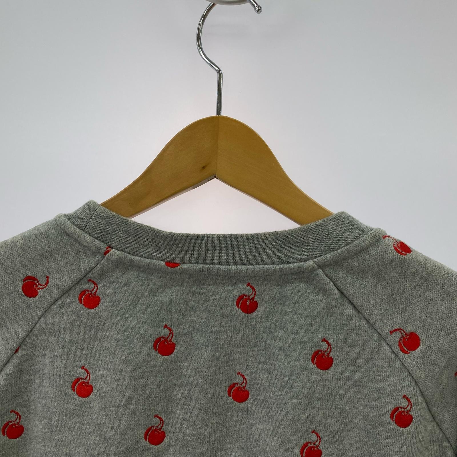 スウェット COCA COLA SIZE:M CHERRY GREY M グレー