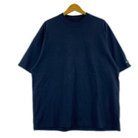 半袖Tシャツ 袖ロゴパッチTee 紺 (XL) ネイビー