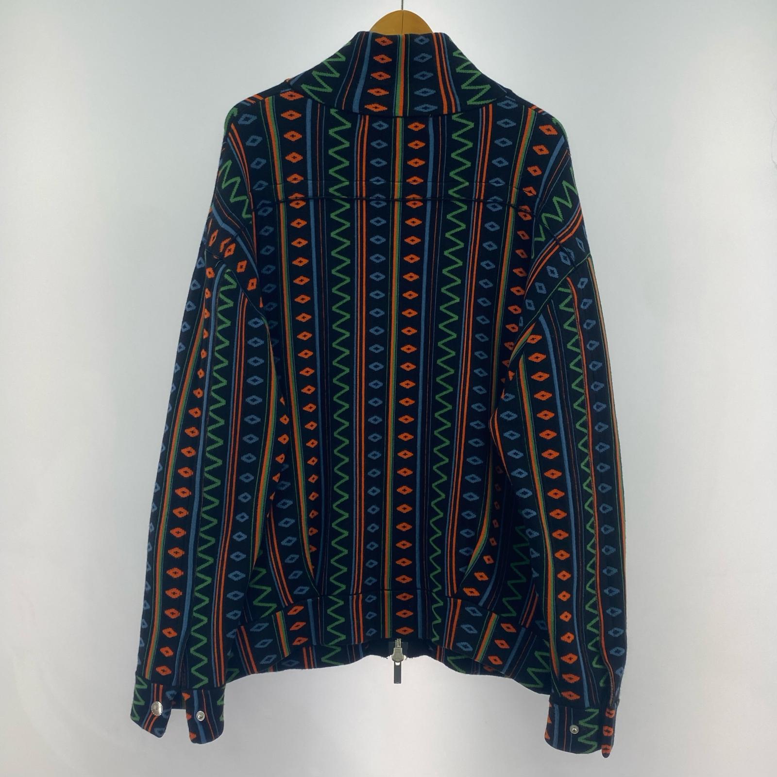 ジャケット AMBERGLEAM JACQUARD KNIT ドライバーズニット M マルチカラー