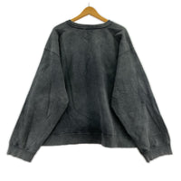 その他トップス ANCELLM EMBROIDERY UNEVEN OVER SWEAT SHIRT 2 ANC-CT64 2 グレー