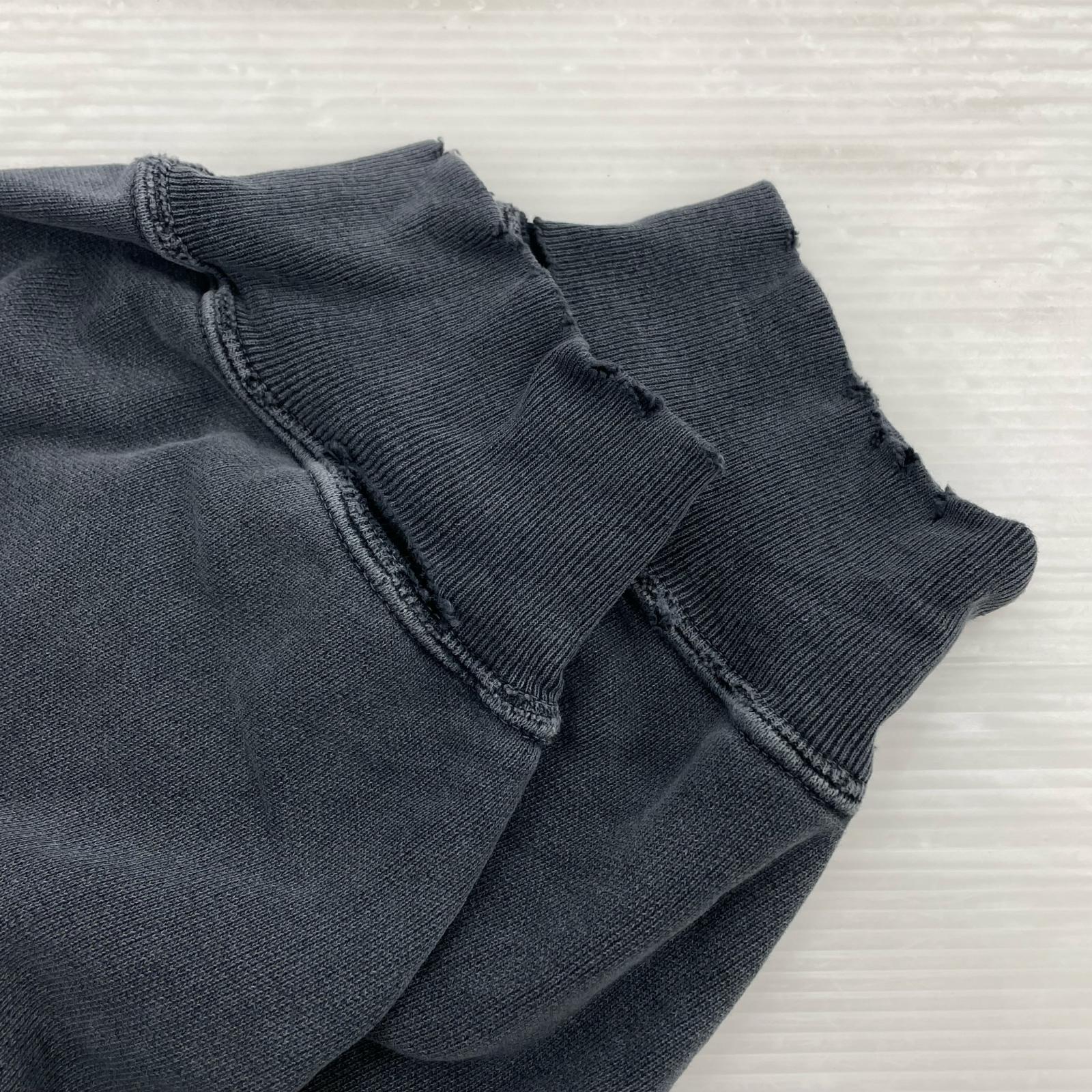 その他トップス REMI RELIEF ダメージ加工スウェット L L グレー