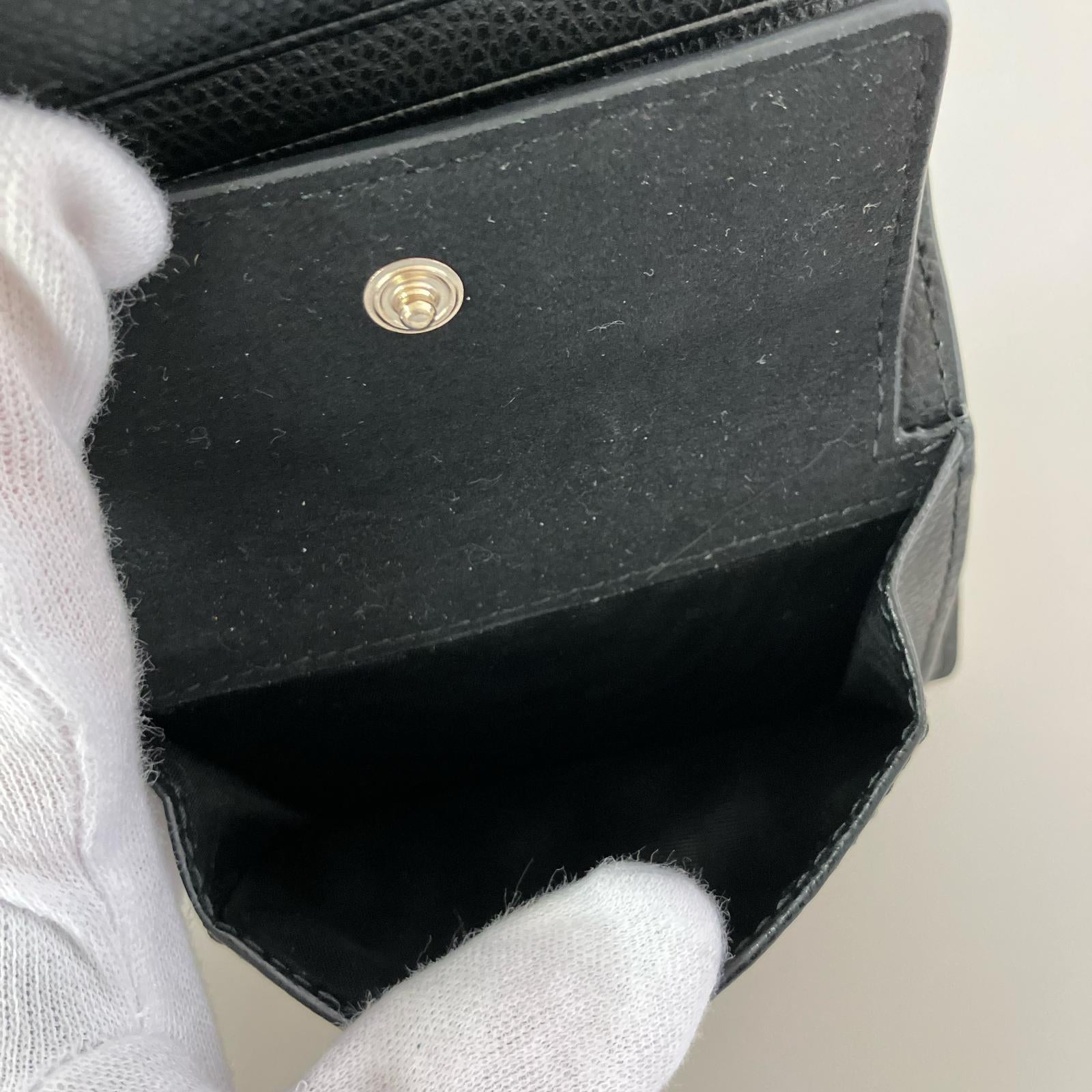コンパクトウォレット CAMELIA S COMPACT WALLET ブラック