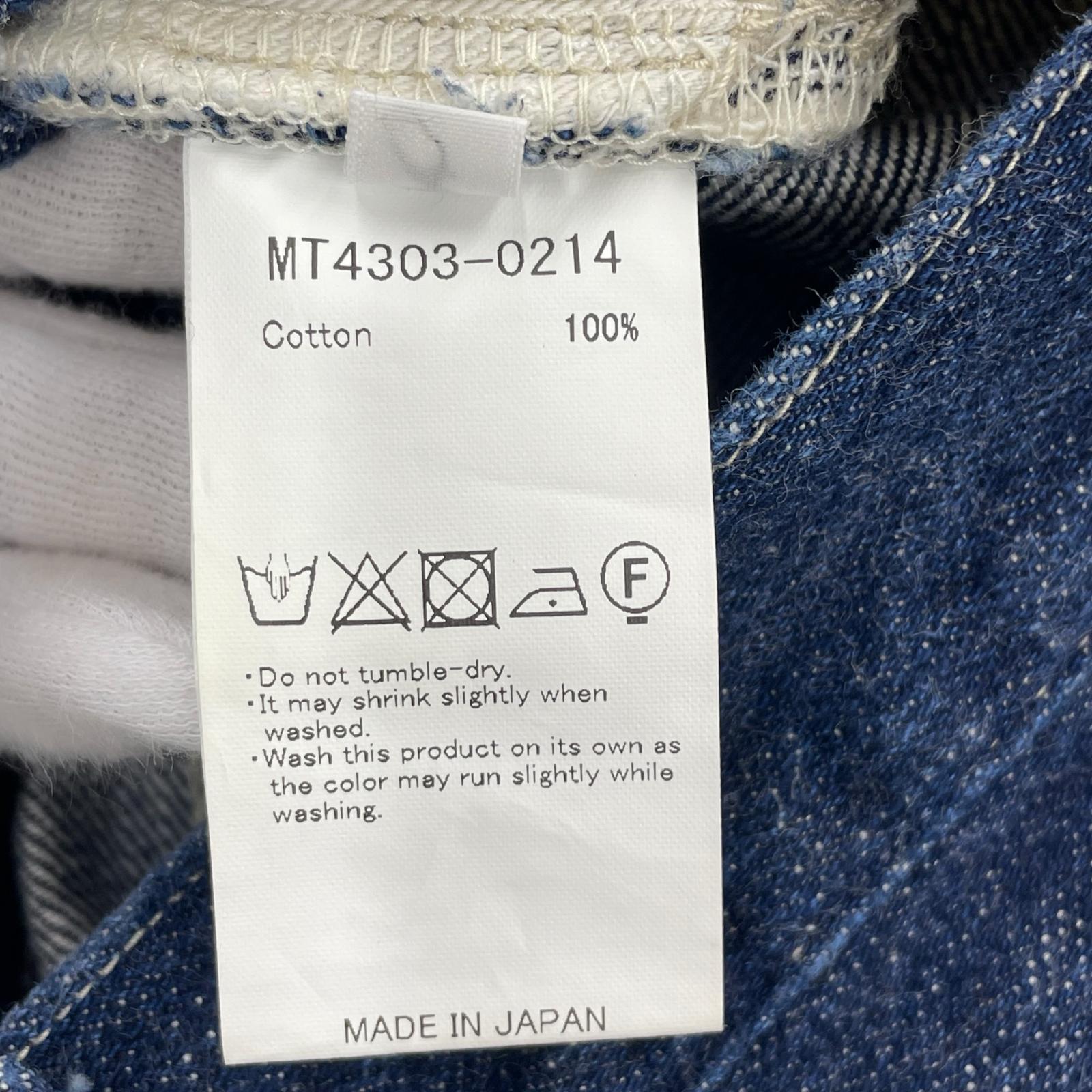 その他ボトムス MAATEE&SONS 5PK ONEWASH BAGGY 2 MT4303-0214 2 ブルー
