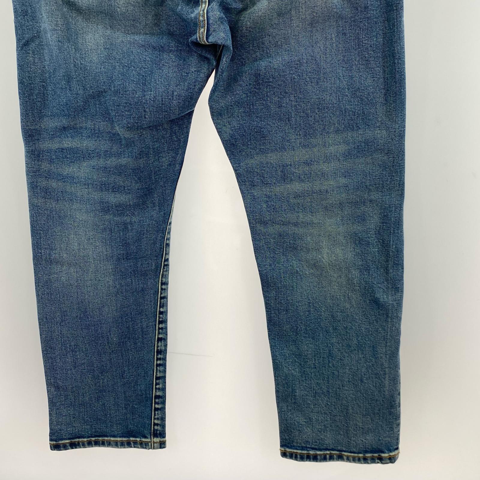デニムパンツ GRITTY SAVAGE NARROW 赤耳 デニムパンツ W38 ブルー