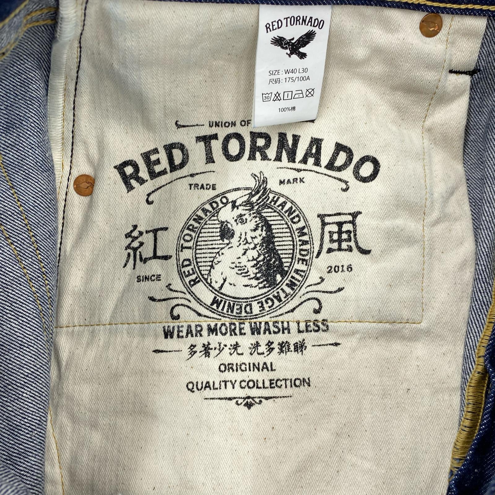 デニムパンツ RED TORNADO デニムパンツ W40 40 ブルー