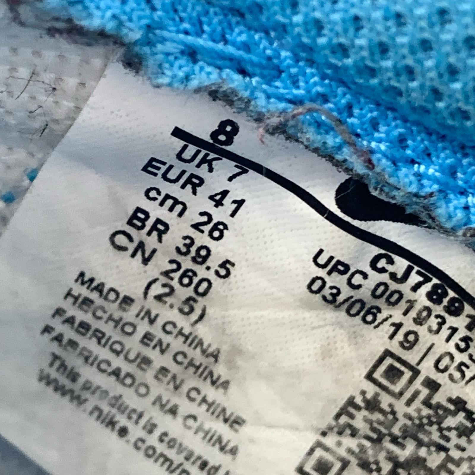 スニーカー AIR JORDAN 1 LOW QS UNC/水色白/26cm 26cm (US8 UK7 1/2 EU42)