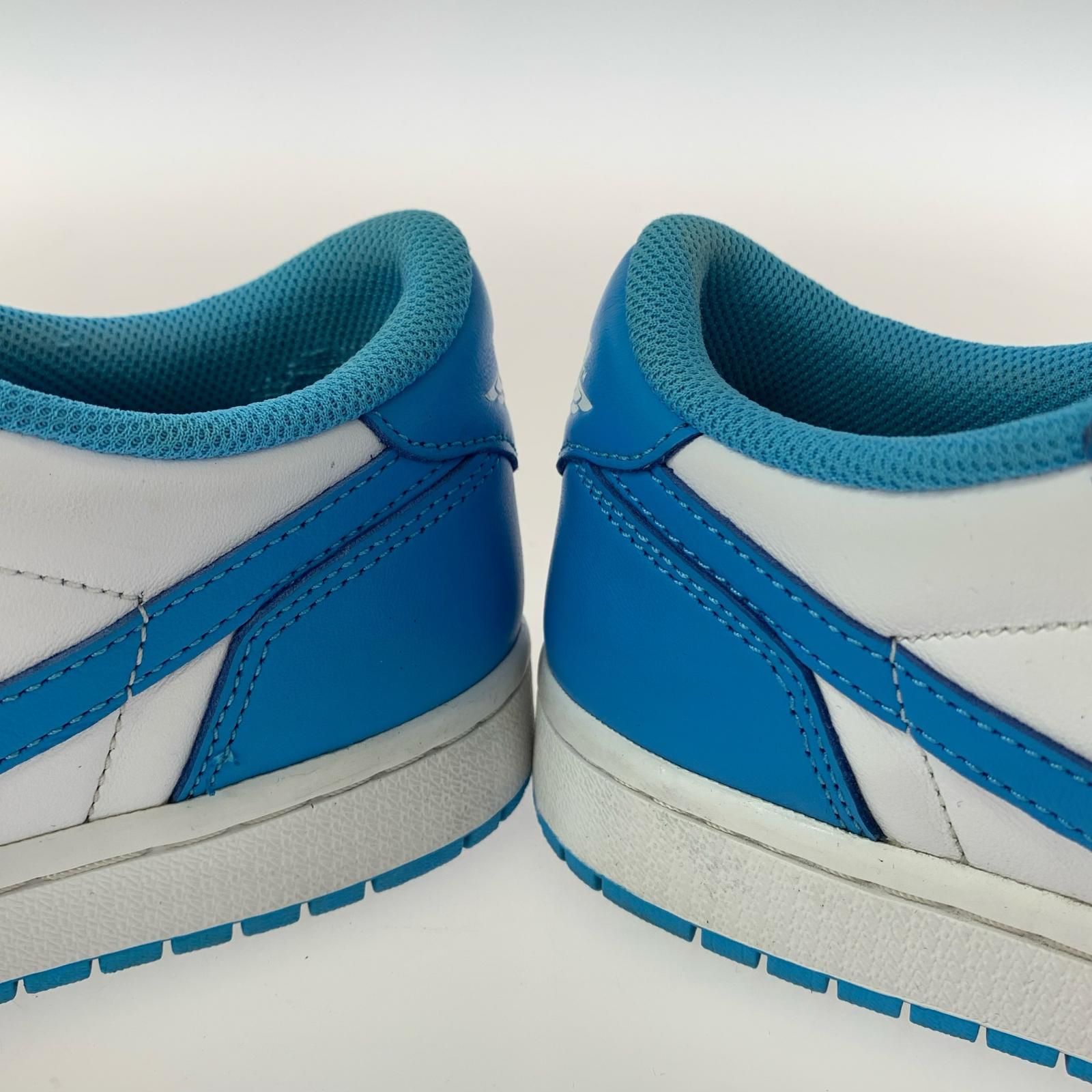 スニーカー AIR JORDAN 1 LOW QS UNC/水色白/26cm 26cm (US8 UK7 1/2 EU42)