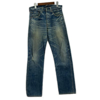 デニムパンツ LEVI'S VINTAGE CLOTHING デニム 66501 W32 赤耳 32 ネイビー