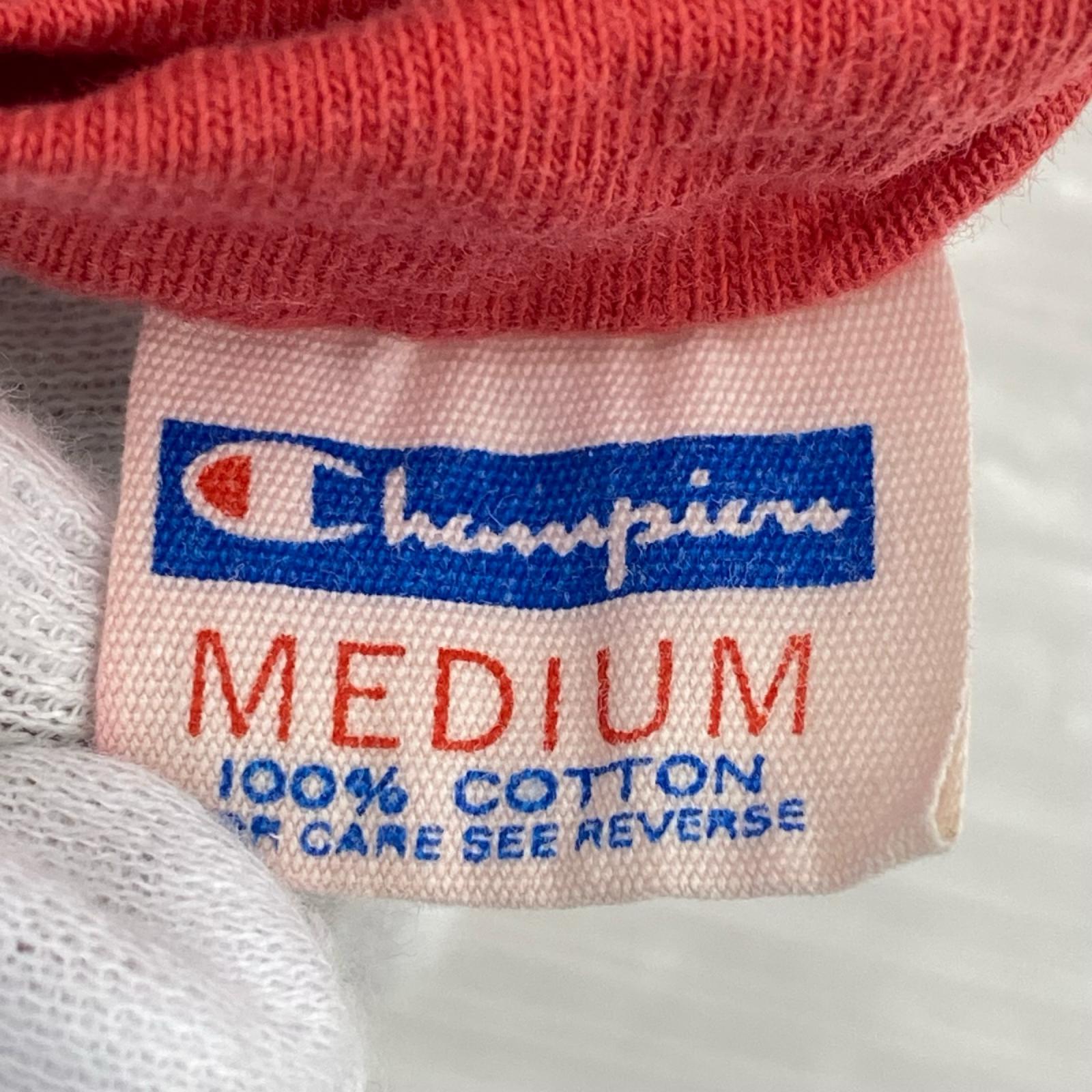 半袖Tシャツ バータグ 両面 M M ホワイト