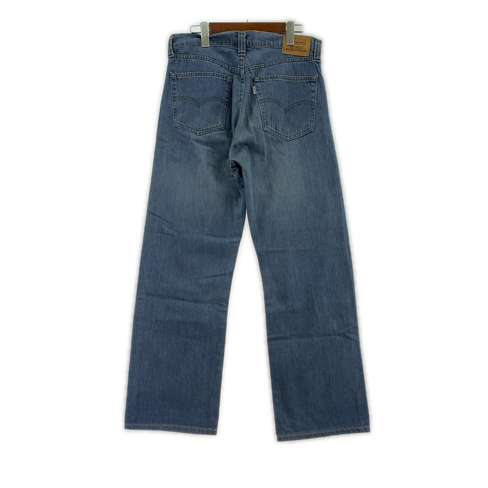 デニムパンツ 90s 白タブ 日本製 (32) 32 ブルー