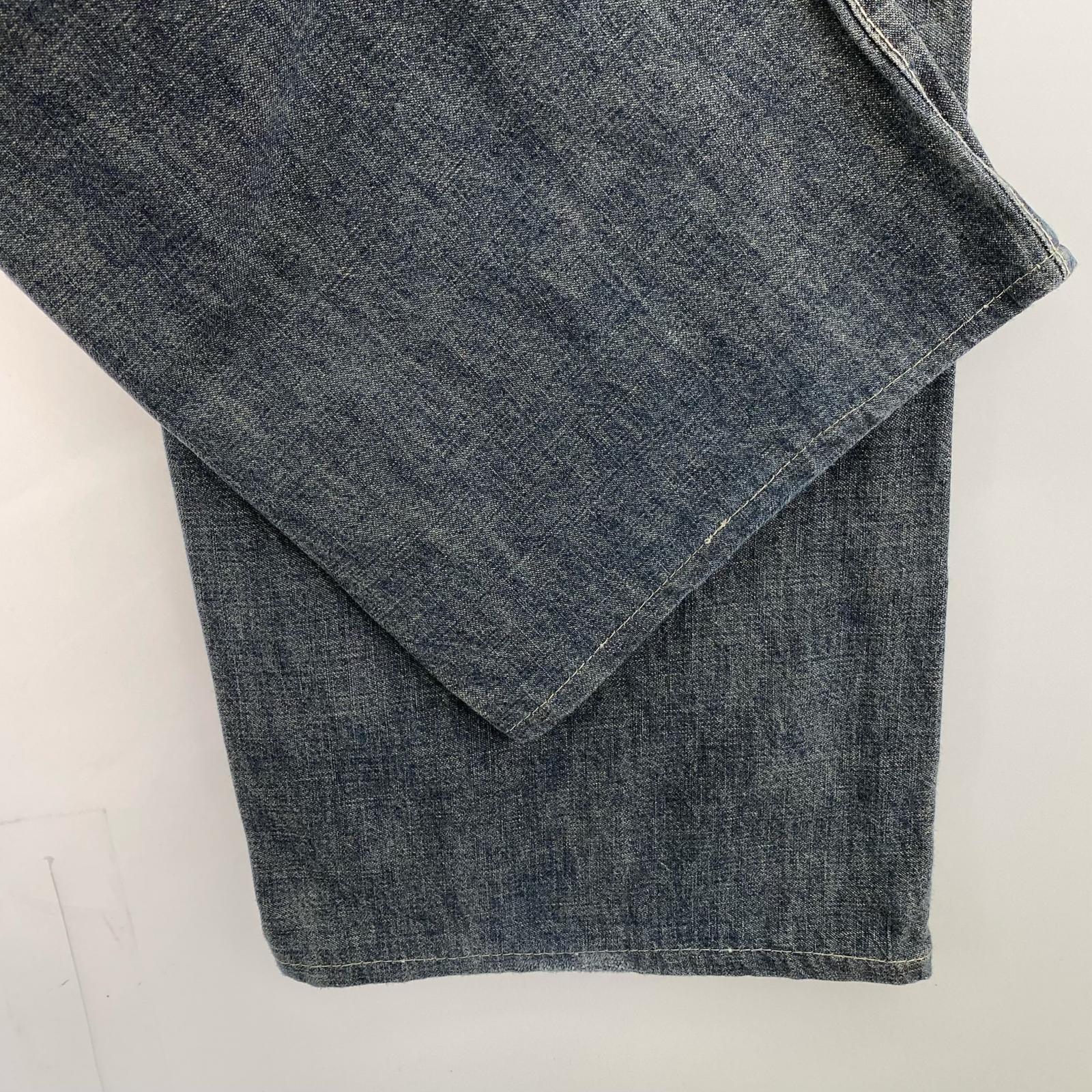 デニムパンツ 初期 三角タグ 黒系 (実寸36) L ブラック