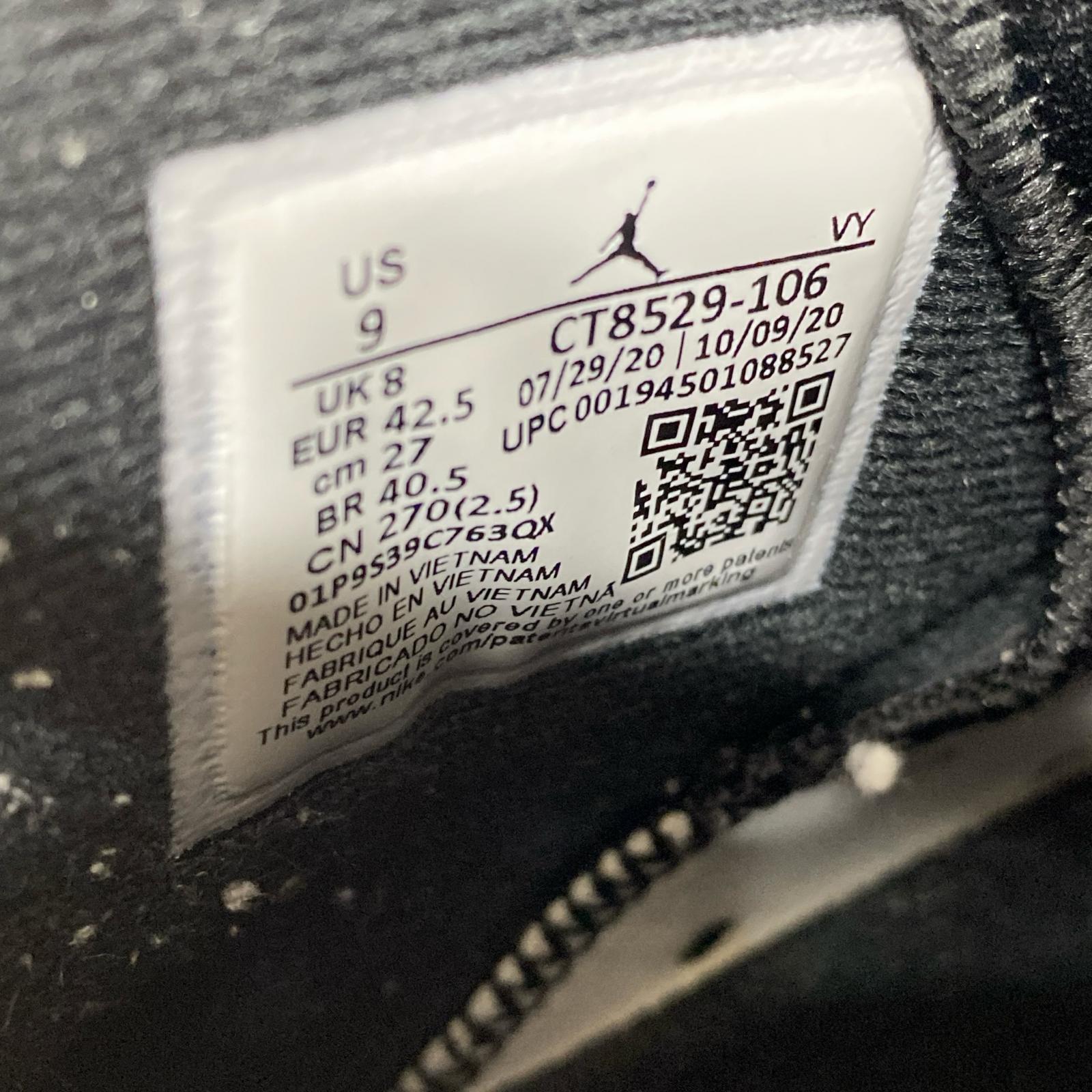 スニーカー AIR JORDAN 6 CT8529-106 カーマイン 赤白