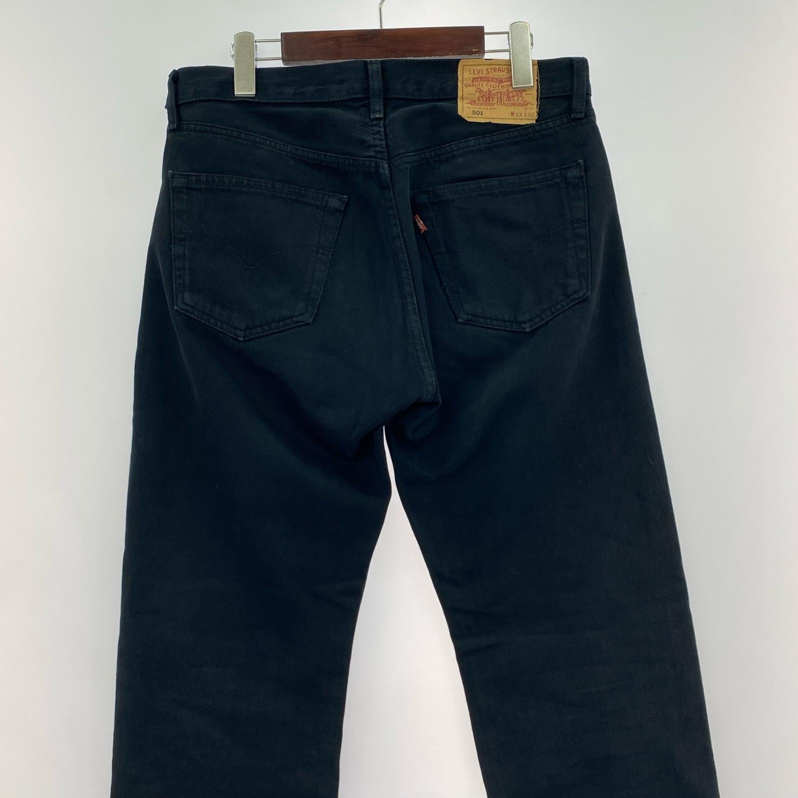 パンツ 00s ユーロモデル 501 ブラックデニムパンツ ブラック