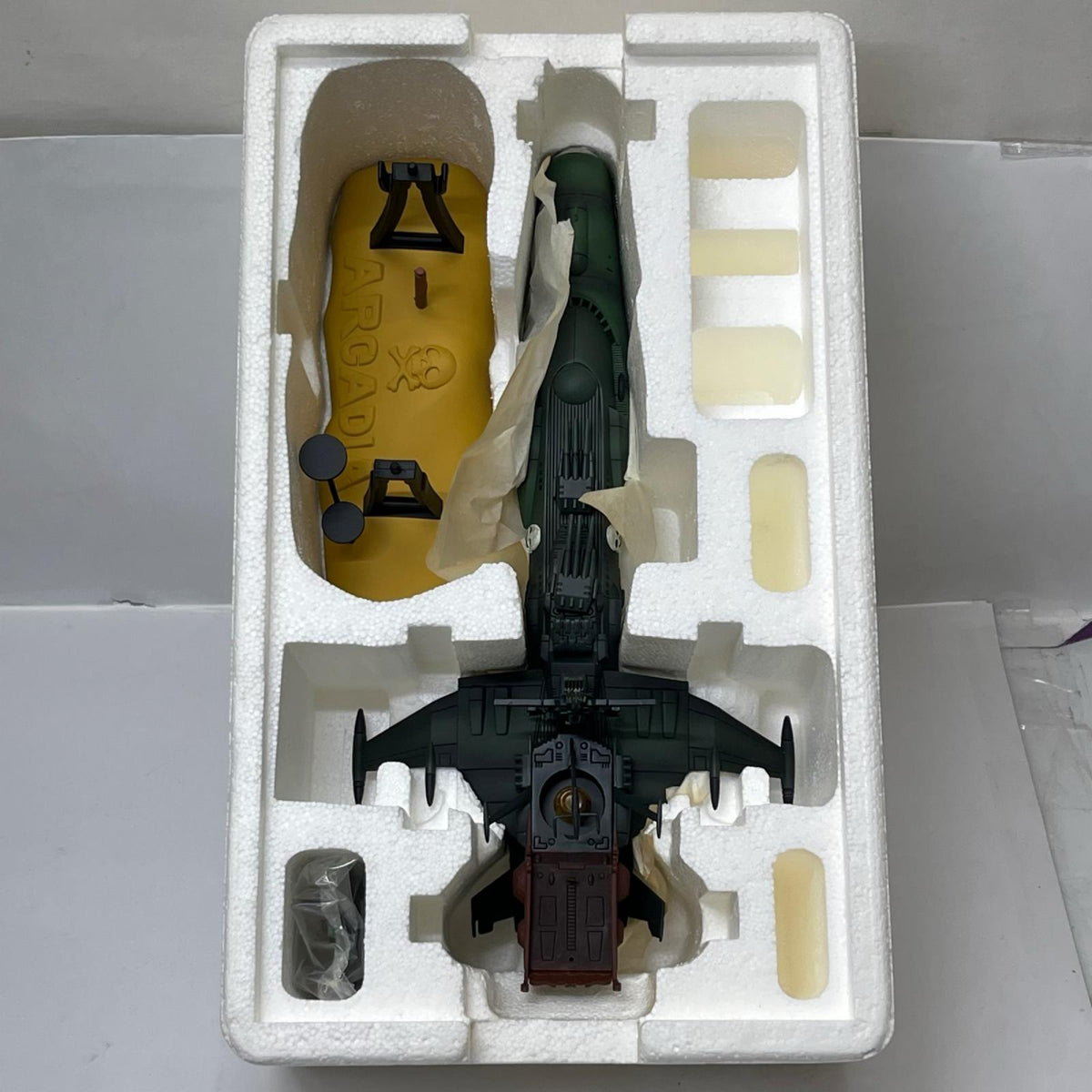 新世紀合金 SGM-01 アルカディア号 三番艦 ノーマル版 宇宙海賊キャプテンハーロック アオシマ フィギュア/グッズ